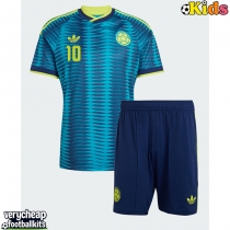 Colombia James Rodriguez #10 Replica Away Minikit World Cup 2026 Short Sleeve (+ pants)
